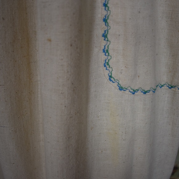 SOLD Vintage 60s Cotton Prairie Dress Cottagecore - Picture 8 of 9